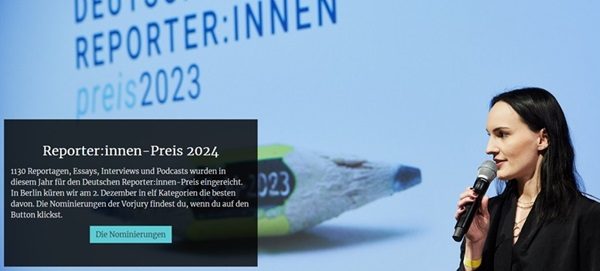 Titelbild Website Reporterpreis 2024